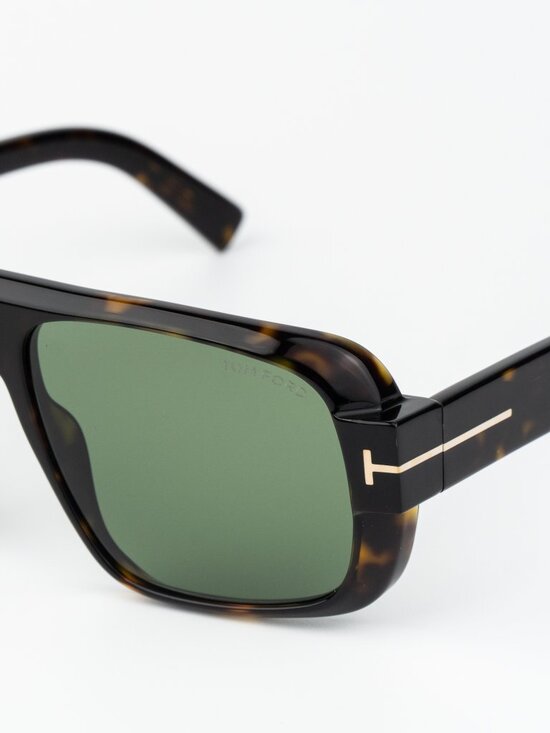 Tom Ford TURNER Women Sunglasses Havana Green Pilot FT1101 52N NEW AUTHENTIC main image 4